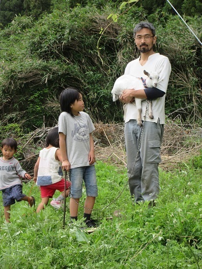 メスの子ヤギ登場 ヤギ運動場ｄｉｙ 竹藪の改善も兼ねて 雑草屋の嫁日記